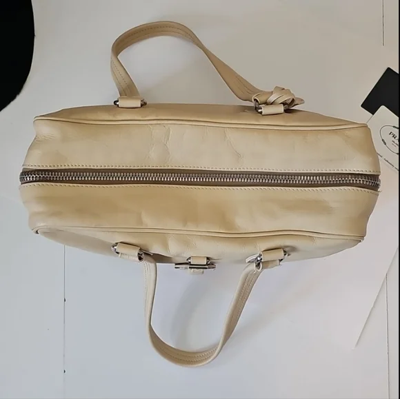 Prada Vintage Calfskin Leather Boston Bag - Picture 14 of 16